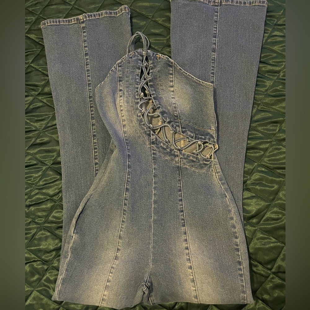 Fashion nova levis jumpsuit